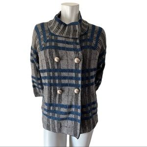 Antonio Melani Cashmere Blend 3/4 Sleeve Sweater L